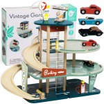 Daugiaaukštė automobilių stovėjimo aikštelė  | Vintage garage | Classic World CW50614